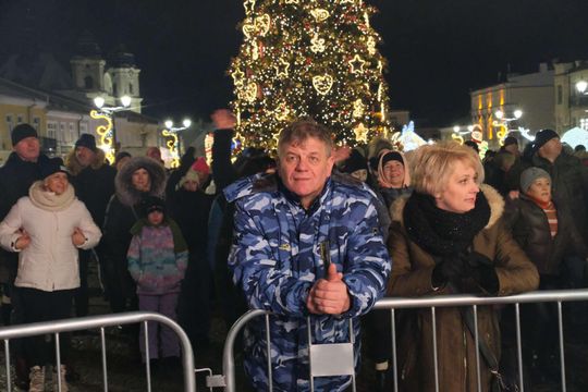 Noworoczna Potańcówka na placu Łuczkowskiego w Chełmie [GALERIA ZDJĘĆ]