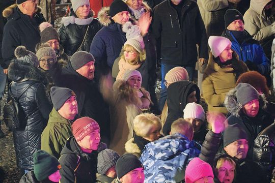 Noworoczna Potańcówka na placu Łuczkowskiego w Chełmie [GALERIA ZDJĘĆ]