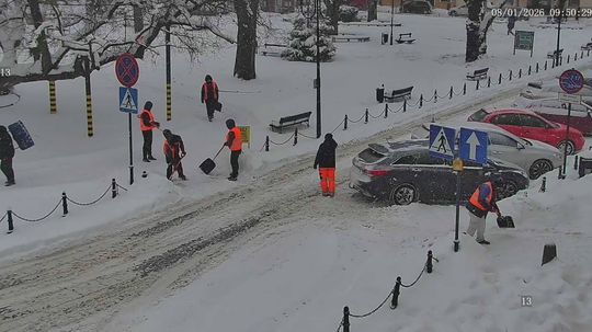 Akcja Zima w Krasnymstawie trwa [GALERIA ZDJĘĆ] 