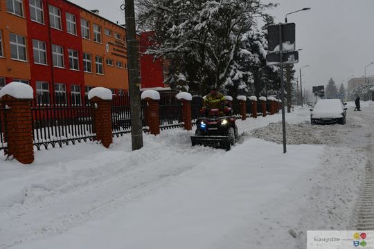 Akcja Zima w Krasnymstawie trwa [GALERIA ZDJĘĆ]