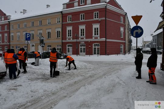 Akcja Zima w Krasnymstawie trwa [GALERIA ZDJĘĆ]