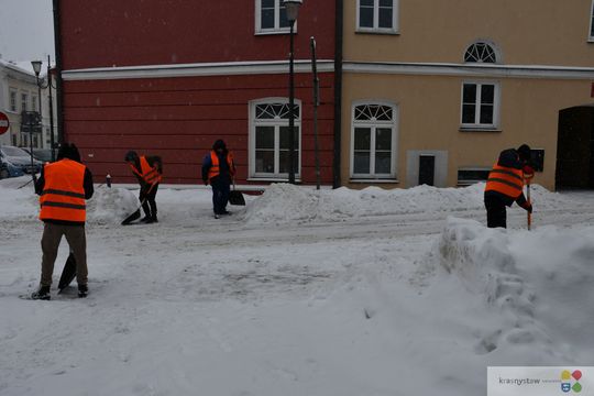 Akcja Zima w Krasnymstawie trwa [GALERIA ZDJĘĆ]