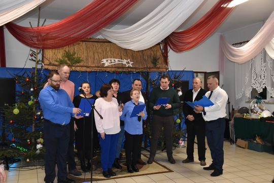 Pow. krasnostawski. Spotkanie świąteczno-noworoczne w Borowicy [GALERIA ZDJĘĆ] 