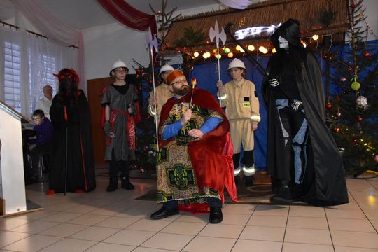 Pow. krasnostawski. Spotkanie świąteczno-noworoczne w Borowicy [GALERIA ZDJĘĆ] 