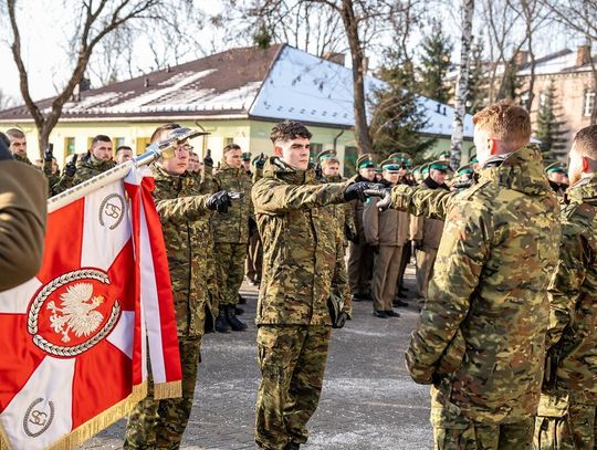Ślubowanie nowo przyjętych funkcjonariuszy NOSG [GALERIA ZDJĘĆ]