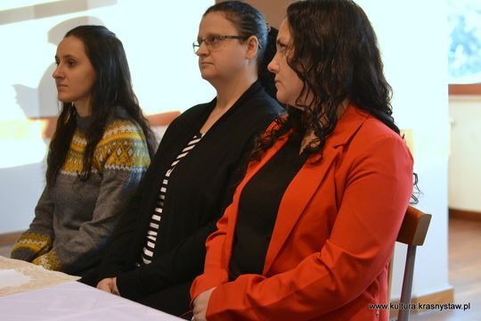 Spotkanie opłatkowo-noworoczne twórców ludowych przy Krasnostawskim Domu Kultury [GALERIA ZDJĘĆ] 