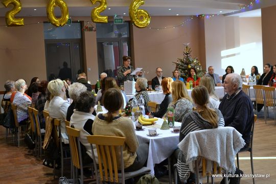 Spotkanie opłatkowo-noworoczne twórców ludowych przy Krasnostawskim Domu Kultury [GALERIA ZDJĘĆ] 