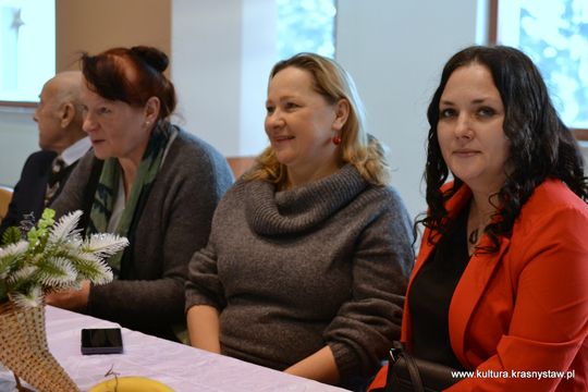 Spotkanie opłatkowo-noworoczne twórców ludowych przy Krasnostawskim Domu Kultury [GALERIA ZDJĘĆ] 