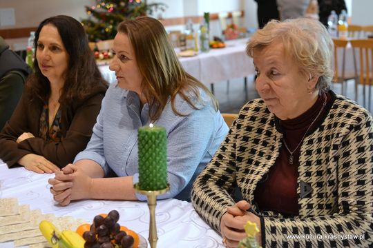 Spotkanie opłatkowo-noworoczne twórców ludowych przy Krasnostawskim Domu Kultury [GALERIA ZDJĘĆ] 