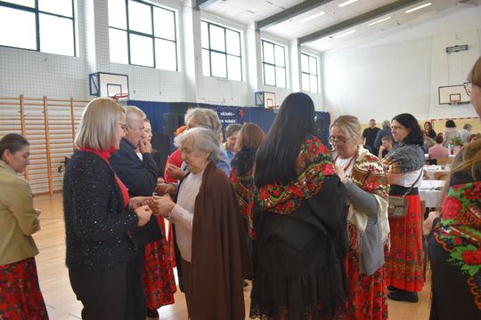 Gm. Żółkiewka. Noworoczne spotkanie kół gospodyń wiejskich [GALERIA ZDJĘĆ] 