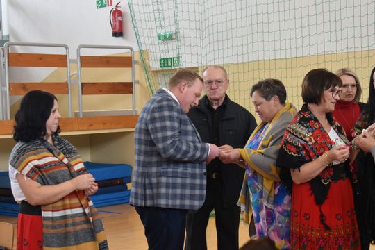 Gm. Żółkiewka. Noworoczne spotkanie kół gospodyń wiejskich [GALERIA ZDJĘĆ] 