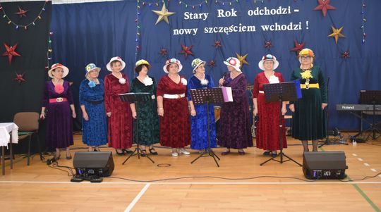 Gm. Żółkiewka. Noworoczne spotkanie kół gospodyń wiejskich [GALERIA ZDJĘĆ] 