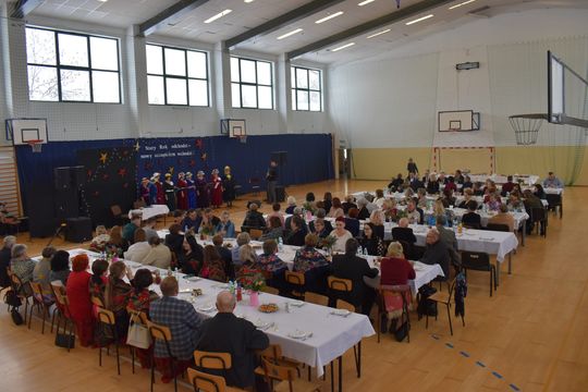 Gm. Żółkiewka. Noworoczne spotkanie kół gospodyń wiejskich [GALERIA ZDJĘĆ] 