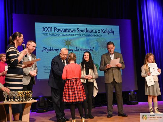 Pow. krasnostawski. Młodzi artyści zachwycili w kolędowym konkursie [GALERIA ZDJĘĆ] 