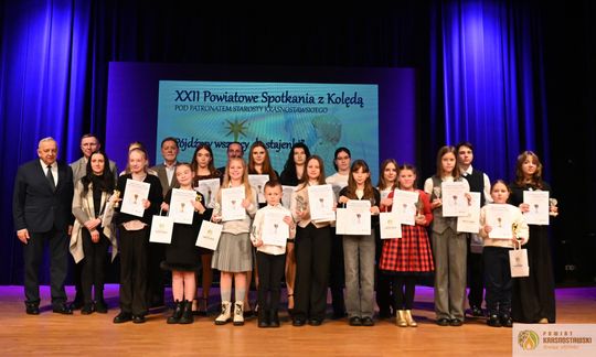 Pow. krasnostawski. Młodzi artyści zachwycili w kolędowym konkursie [GALERIA ZDJĘĆ] 