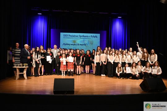 Pow. krasnostawski. Młodzi artyści zachwycili w kolędowym konkursie [GALERIA ZDJĘĆ] 