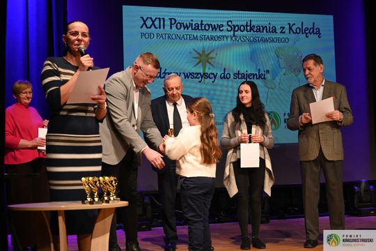 Pow. krasnostawski. Młodzi artyści zachwycili w kolędowym konkursie [GALERIA ZDJĘĆ] 