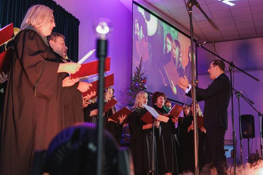 Noworoczne Kolędowanie "Chór Akademicki i Przyjaciele" w PANS w Chełmie [GALERIA ZDJĘĆ]