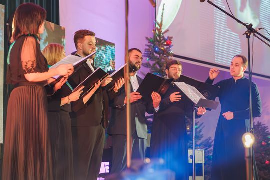 Noworoczne Kolędowanie "Chór Akademicki i Przyjaciele" w PANS w Chełmie [GALERIA ZDJĘĆ]