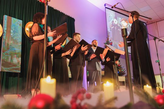 Noworoczne Kolędowanie "Chór Akademicki i Przyjaciele" w PANS w Chełmie [GALERIA ZDJĘĆ]