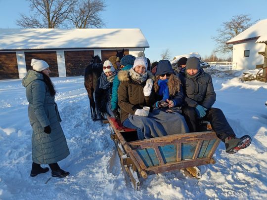 Krasnystaw. Kulig Stowarzyszenia „Krasnostawianie” [GALERIA ZDJĘĆ] 