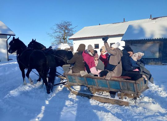 Krasnystaw. Kulig Stowarzyszenia „Krasnostawianie” [GALERIA ZDJĘĆ] 