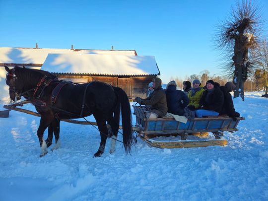 Krasnystaw. Kulig Stowarzyszenia „Krasnostawianie” [GALERIA ZDJĘĆ] 