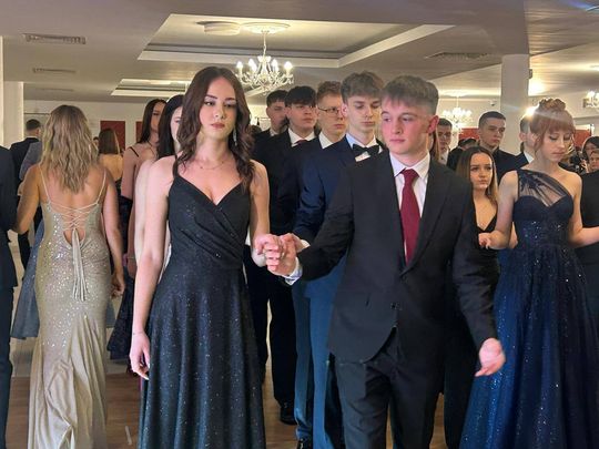 Studniówka I LO im. Władysława Jagiełły w Krasnymstawie [GALERIA ZDJĘĆ] 