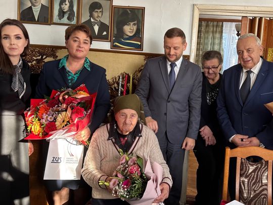 Gm. Rudnik. Sto lat historii zapisanej odwagą. Pani Stefania Partyka świętowała setne urodziny [GALERIA ZDJĘĆ]
