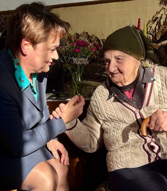 Gm. Rudnik. Sto lat historii zapisanej odwagą. Pani Stefania Partyka świętowała setne urodziny [GALERIA ZDJĘĆ]