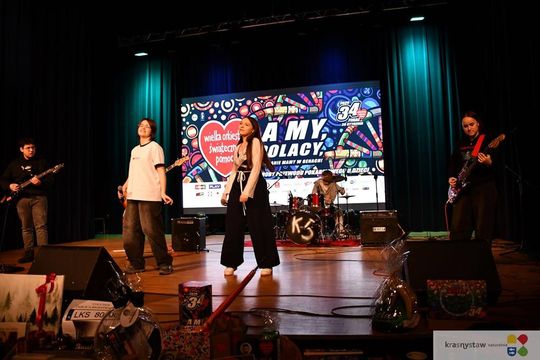 34 finał Wielkiej Orkiestry Świątecznej Pomocy w Krasnymstawie [GALERIA ZDJĘĆ]