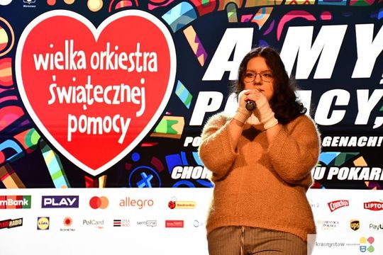 34 finał Wielkiej Orkiestry Świątecznej Pomocy w Krasnymstawie [GALERIA ZDJĘĆ]