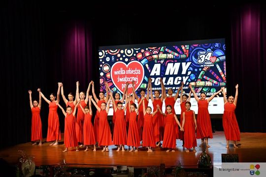34 finał Wielkiej Orkiestry Świątecznej Pomocy w Krasnymstawie [GALERIA ZDJĘĆ]