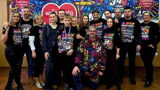 Wolontariusze II LO w Chełmie podczas 34. Finału WOŚP [GALERIA ZDJĘĆ]