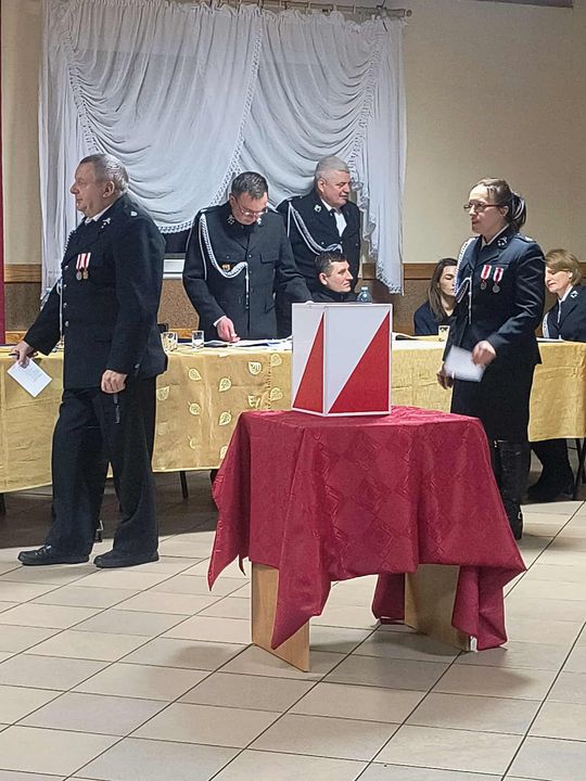 Gm. Krasnystaw. Zebranie sprawozdawczo-wyborcze OSP Krupe - wybór nowych władz jednostki [GALERIA ZDJĘĆ]