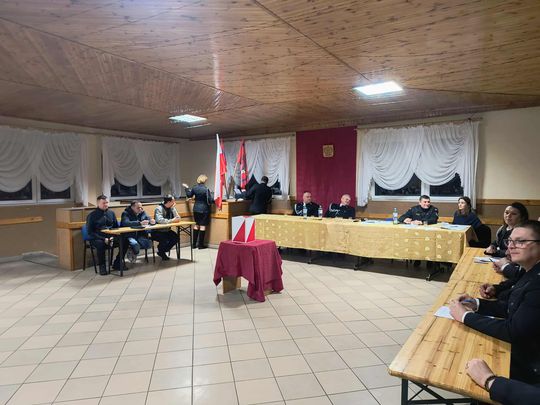 Gm. Krasnystaw. Zebranie sprawozdawczo-wyborcze OSP Krupe - wybór nowych władz jednostki [GALERIA ZDJĘĆ]