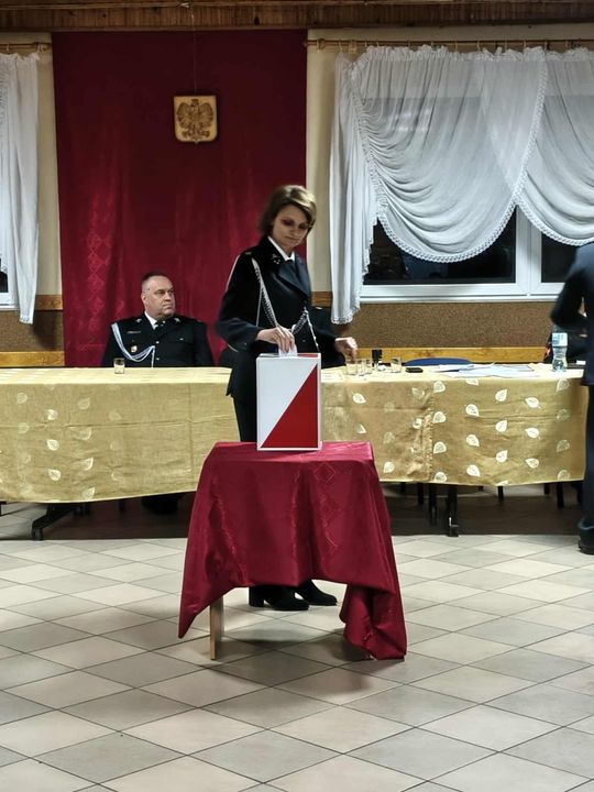 Gm. Krasnystaw. Zebranie sprawozdawczo-wyborcze OSP Krupe - wybór nowych władz jednostki [GALERIA ZDJĘĆ]