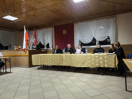 Gm. Krasnystaw. Zebranie sprawozdawczo-wyborcze OSP Krupe - wybór nowych władz jednostki [GALERIA ZDJĘĆ]