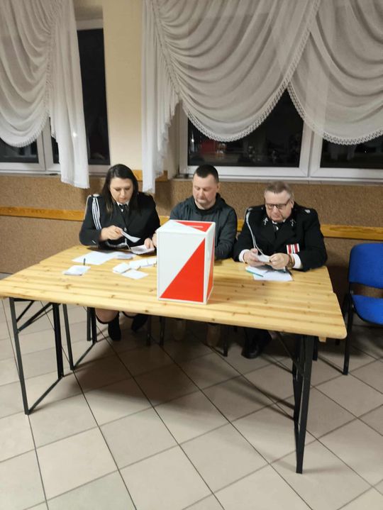 Gm. Krasnystaw. Zebranie sprawozdawczo-wyborcze OSP Krupe - wybór nowych władz jednostki [GALERIA ZDJĘĆ]