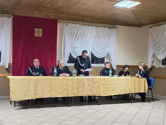Gm. Krasnystaw. Zebranie sprawozdawczo-wyborcze OSP Krupe - wybór nowych władz jednostki [GALERIA ZDJĘĆ]