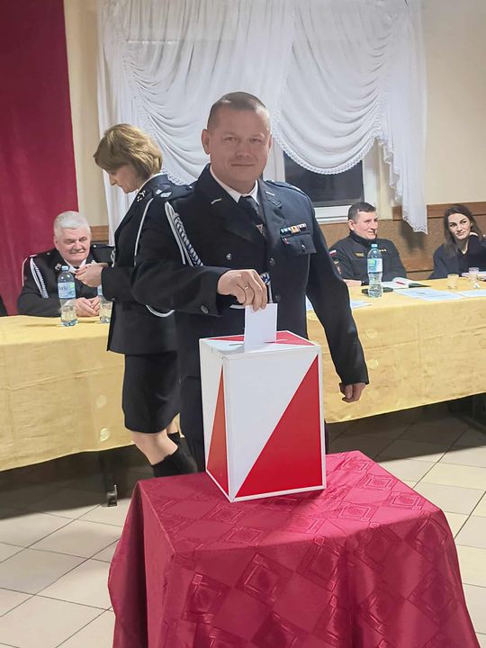 Gm. Krasnystaw. Zebranie sprawozdawczo-wyborcze OSP Krupe - wybór nowych władz jednostki [GALERIA ZDJĘĆ]