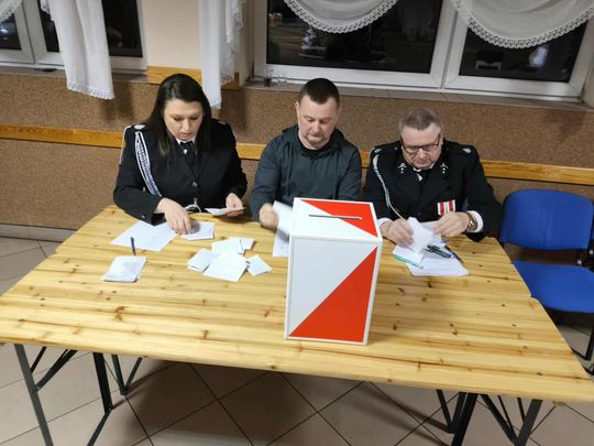 Gm. Krasnystaw. Zebranie sprawozdawczo-wyborcze OSP Krupe - wybór nowych władz jednostki [GALERIA ZDJĘĆ]