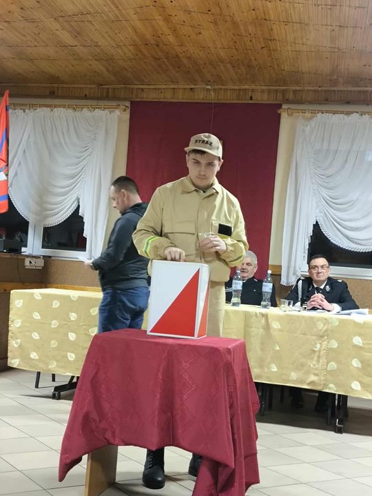 Gm. Krasnystaw. Zebranie sprawozdawczo-wyborcze OSP Krupe - wybór nowych władz jednostki [GALERIA ZDJĘĆ]