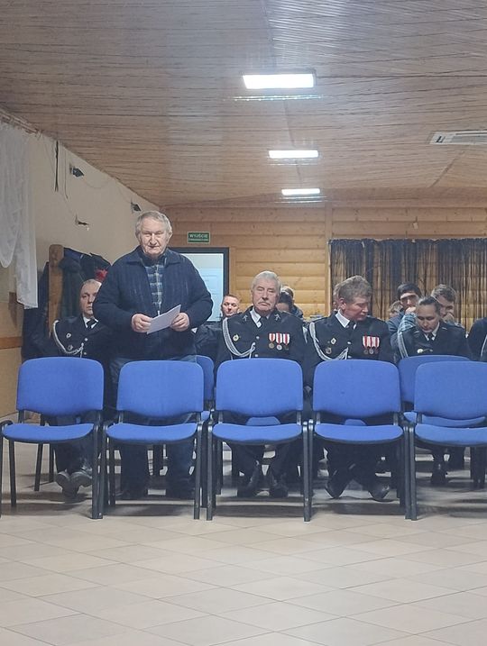 Gm. Krasnystaw. Zebranie sprawozdawczo-wyborcze OSP Krupe - wybór nowych władz jednostki [GALERIA ZDJĘĆ]