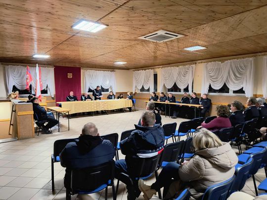Gm. Krasnystaw. Zebranie sprawozdawczo-wyborcze OSP Krupe - wybór nowych władz jednostki [GALERIA ZDJĘĆ]