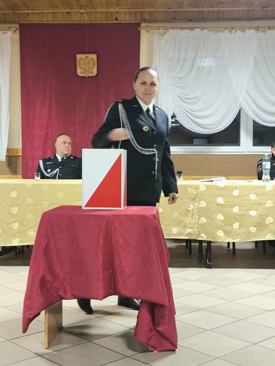 Gm. Krasnystaw. Zebranie sprawozdawczo-wyborcze OSP Krupe - wybór nowych władz jednostki [GALERIA ZDJĘĆ]