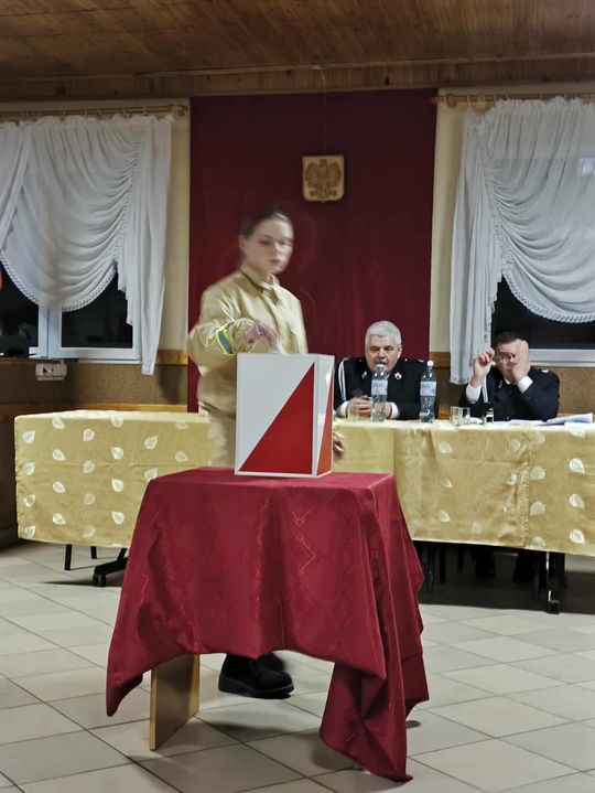 Gm. Krasnystaw. Zebranie sprawozdawczo-wyborcze OSP Krupe - wybór nowych władz jednostki [GALERIA ZDJĘĆ]