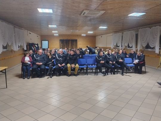 Gm. Krasnystaw. Zebranie sprawozdawczo-wyborcze OSP Krupe - wybór nowych władz jednostki [GALERIA ZDJĘĆ]