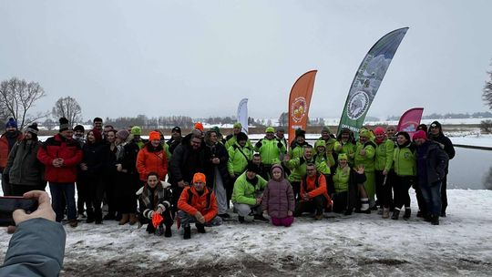 Krasnystaw. Pogoda sprzyja, więc morsy morsują! [GALERIA ZDJĘĆ]