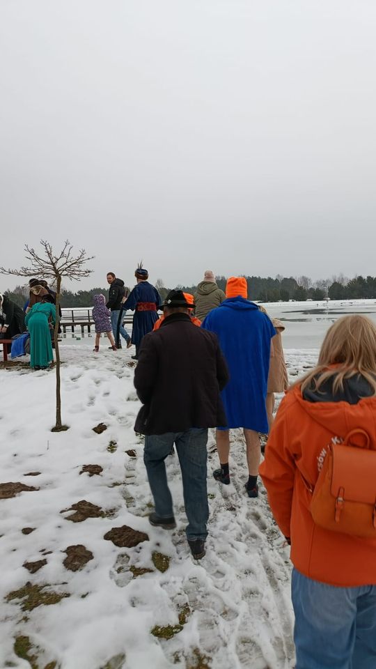 Krasnystaw. Pogoda sprzyja, więc morsy morsują! [GALERIA ZDJĘĆ] 